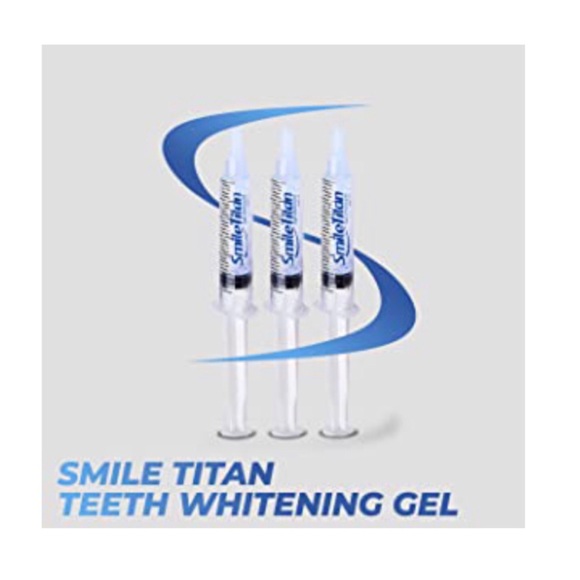 Teeth Whitening Gel Kit with 5X LED Accelerator Light and Tray Teeth Whitener - Picture 3 of 4